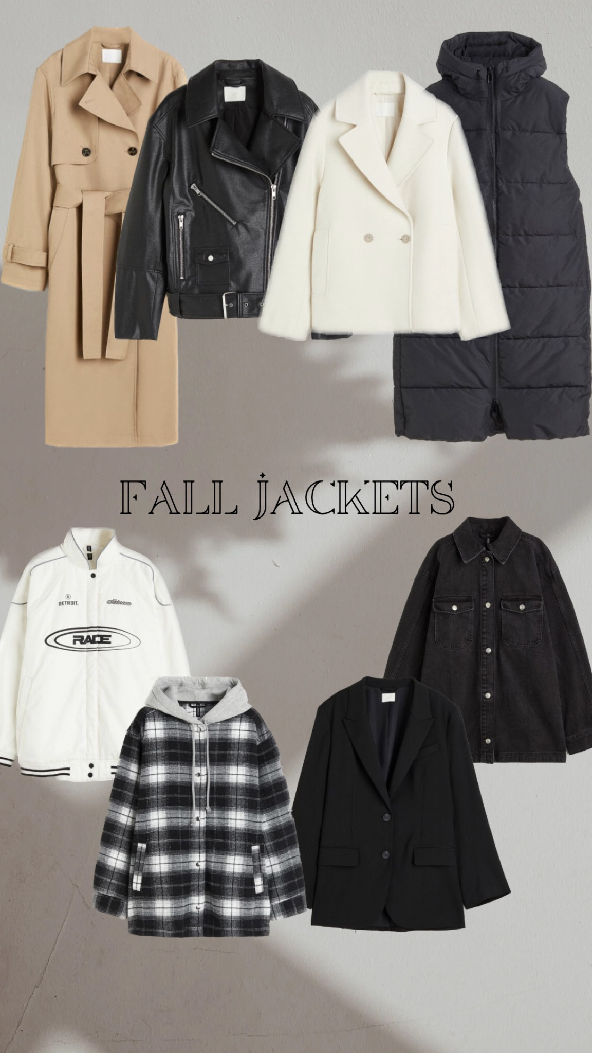 Fall Jackets 2023
Fall vest
Biker jacket 
Shackets
Blazer

#LTKSeasonal #LTKstyletip #LTKFind