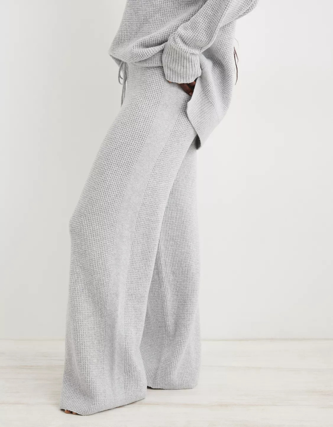 Aerie CozyUp Waffle Skater Pant | Aerie