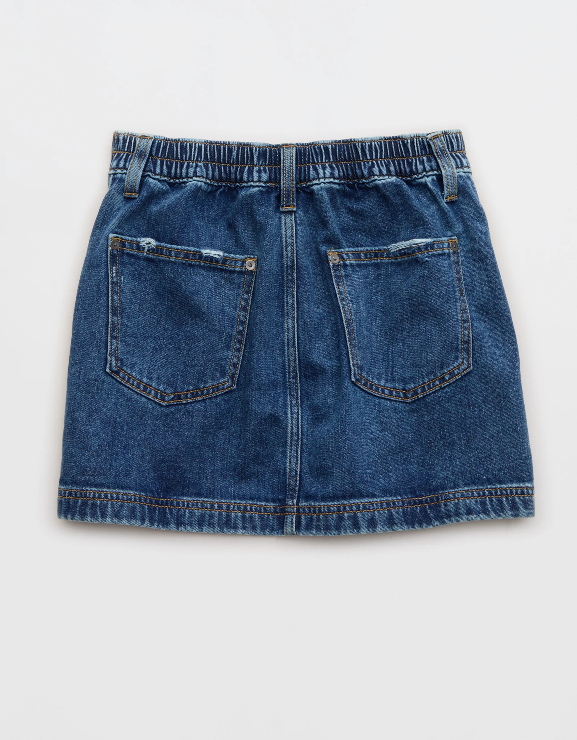 Aerie Daydream Denim Mini Skirt | Aerie