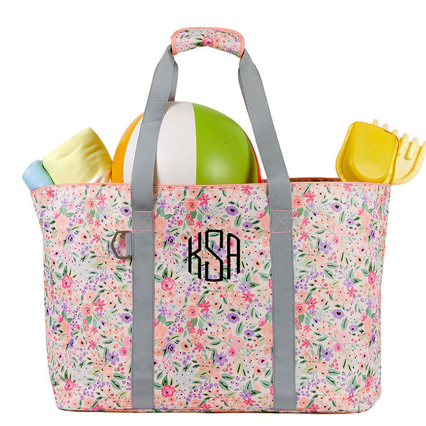 Monogrammed Extra Large Tote Bag | Marleylilly
