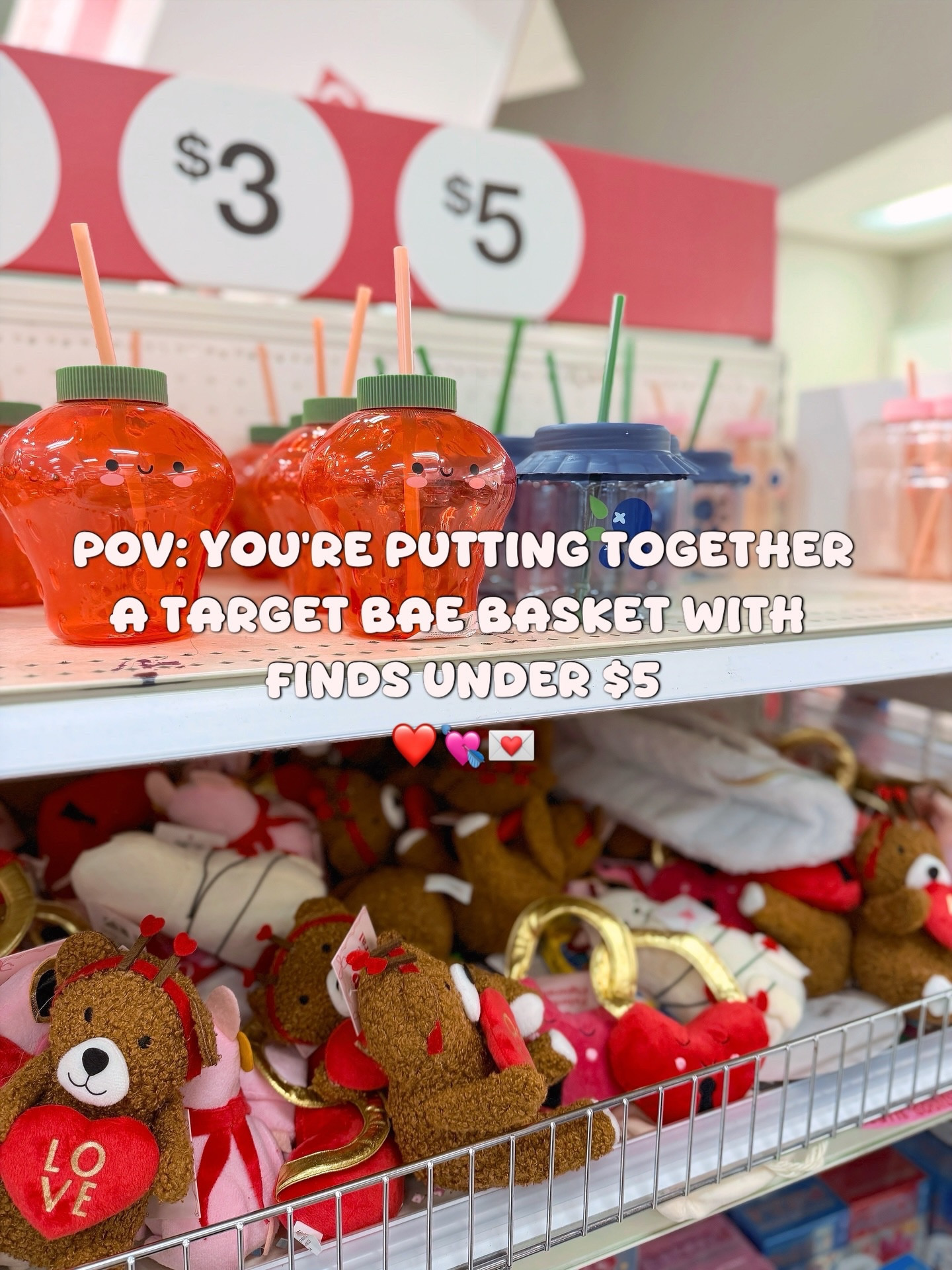If you’re putting together a Bae basket… start here 💕
Budget-friendly under $5 finds + a couple over $10 because balance. 😊