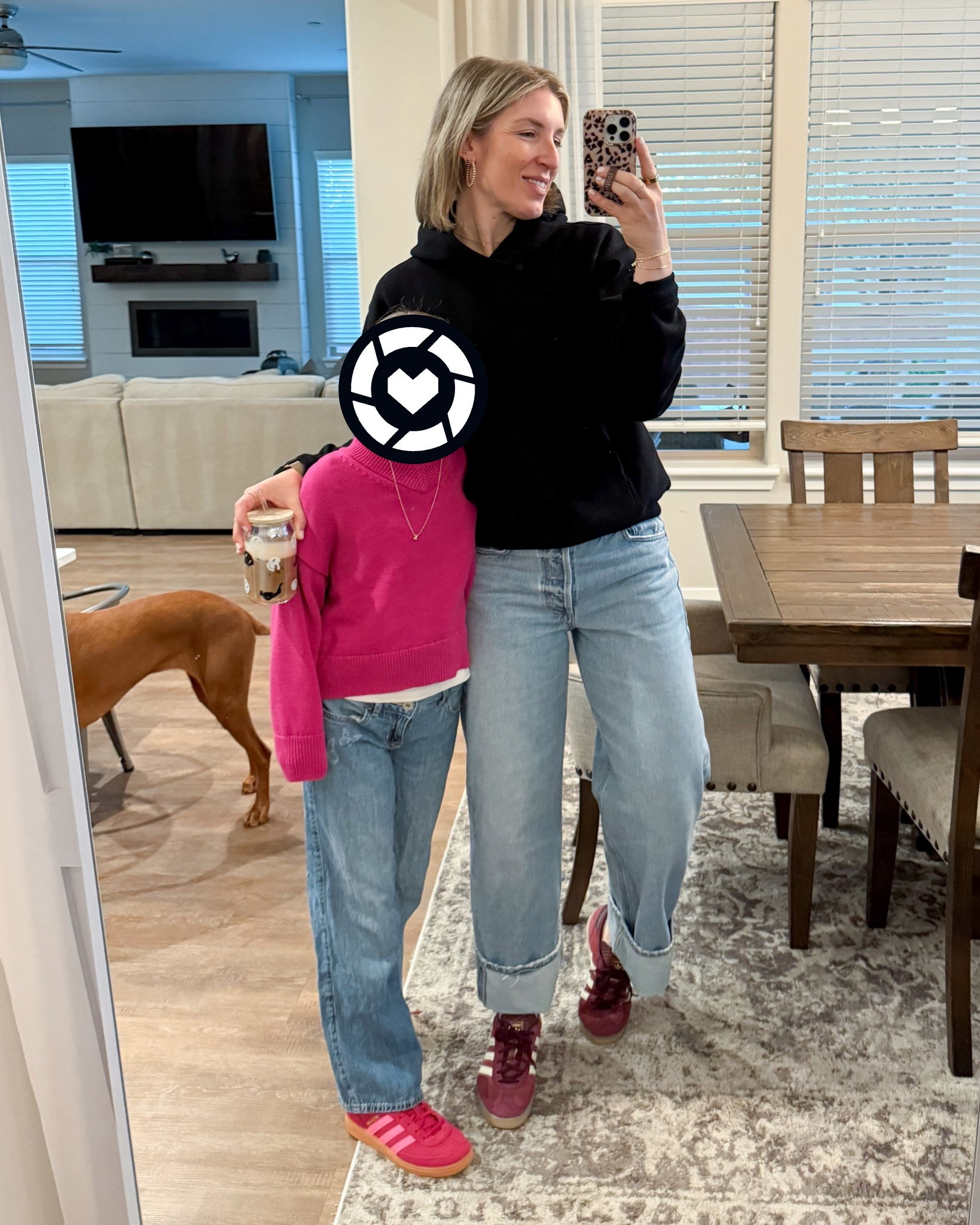 Her sweater ($13) and pants ($25) are on sale and mine is ultra comfy!!! 

#LTKFindsUnder100 #LTKdayinmylife #LTKFindsUnder50