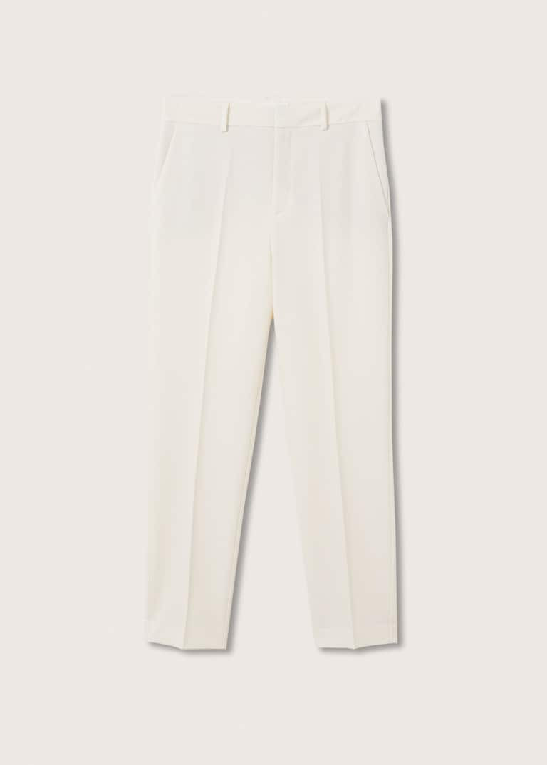 Straight suit trousers -  Women | Mango United Kingdom | MANGO (UK)
