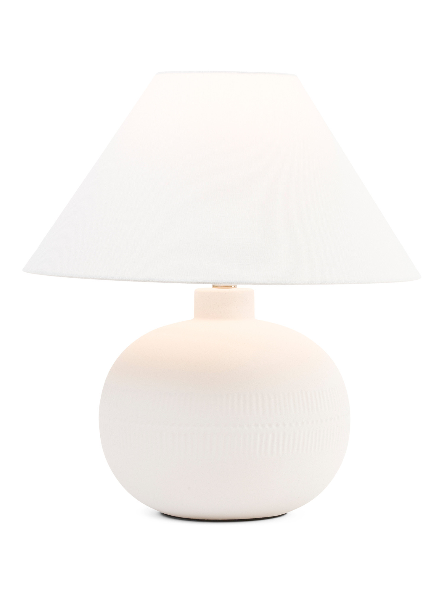 22in Ceramic Pot Coolie Shade Table Lamp | Bedroom | Marshalls | Marshalls