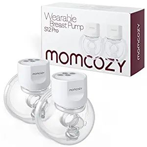Momcozy Breast Pump S12 Pro Hands-Free, Wearable & Wireless Pump with Soft Double-Sealed Flange, ... | Amazon (US)