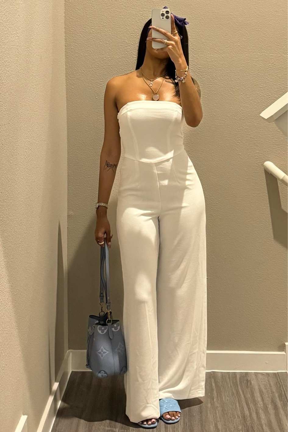 covergirl said cocktail hour and i ran to target to fit the occasion. i found this tube jumpsuit and to my surprise it looked so good on my body. im 5’7 130lbs and im wearing an XS. 

i love a good high and low mix 😍😍

#LTKfindsunder50 #LTKparties #LTKstyletip