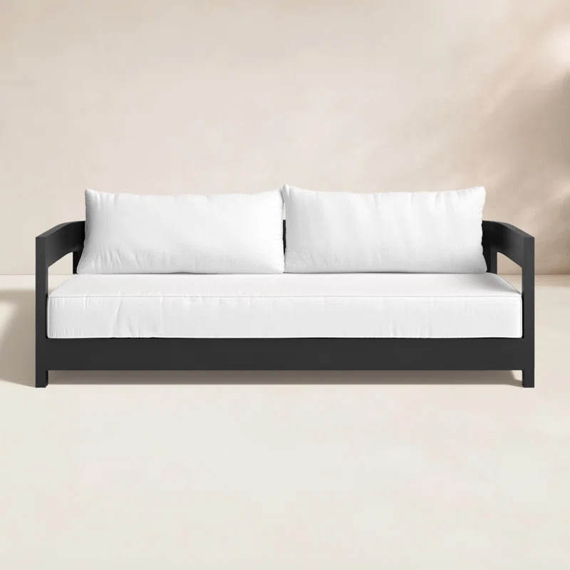 Everlee 80'' Metal Outdoor Sofa with Sunbrella® Cushions | Wayfair North America