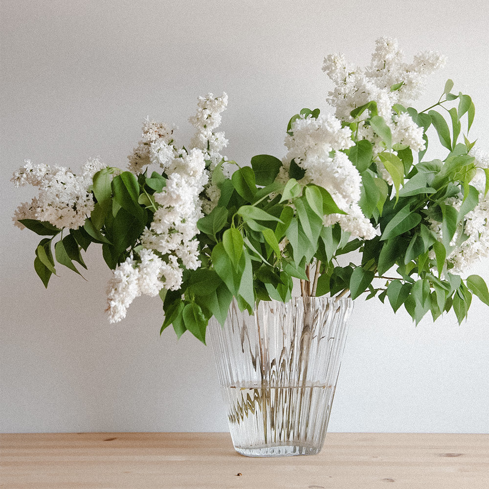 Wavy Glass Vase | Roan Iris