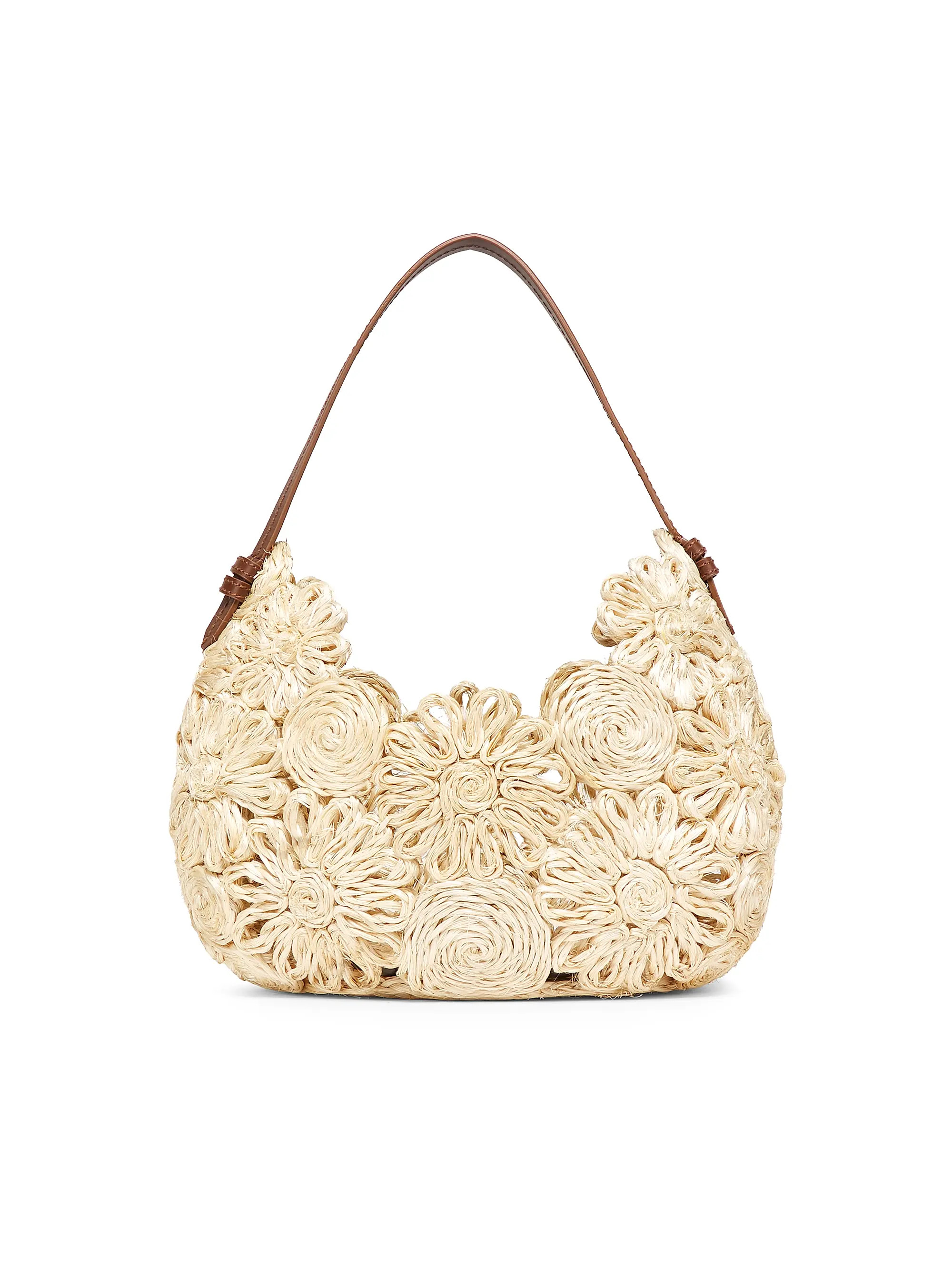 The Daisy Woven Hobo Bag | Saks Fifth Avenue