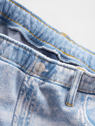 Printed Knit Baggy Jeans | Gap (US)
