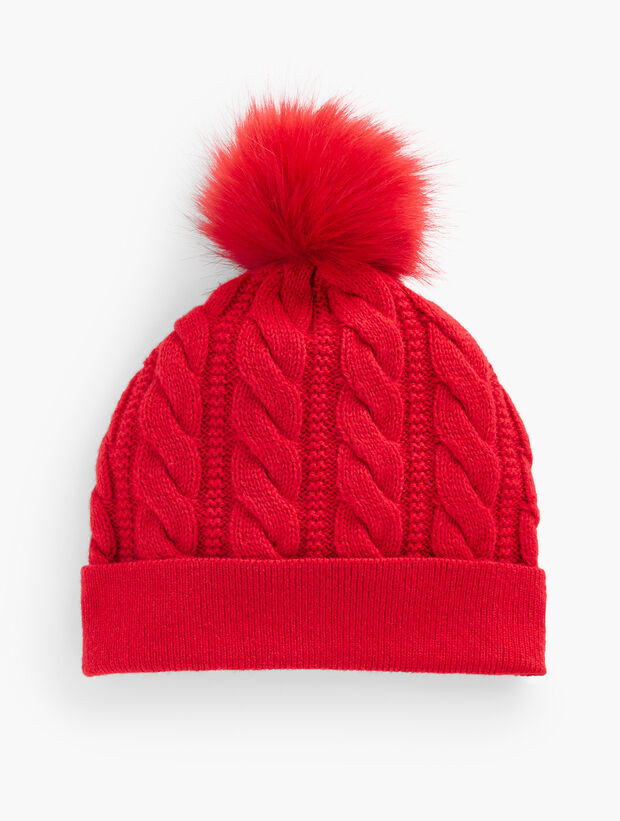 Soft Cable Knit Beanie | Talbots