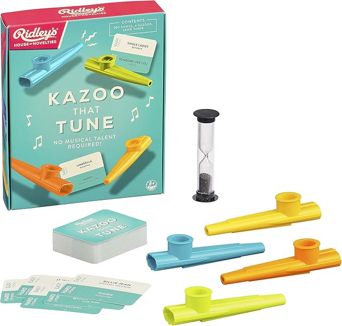 Ridley’s Kazoo That Tune Song Guessing Game – Fun Song Games for Families, Fast-Paced Game fo... | Amazon (US)