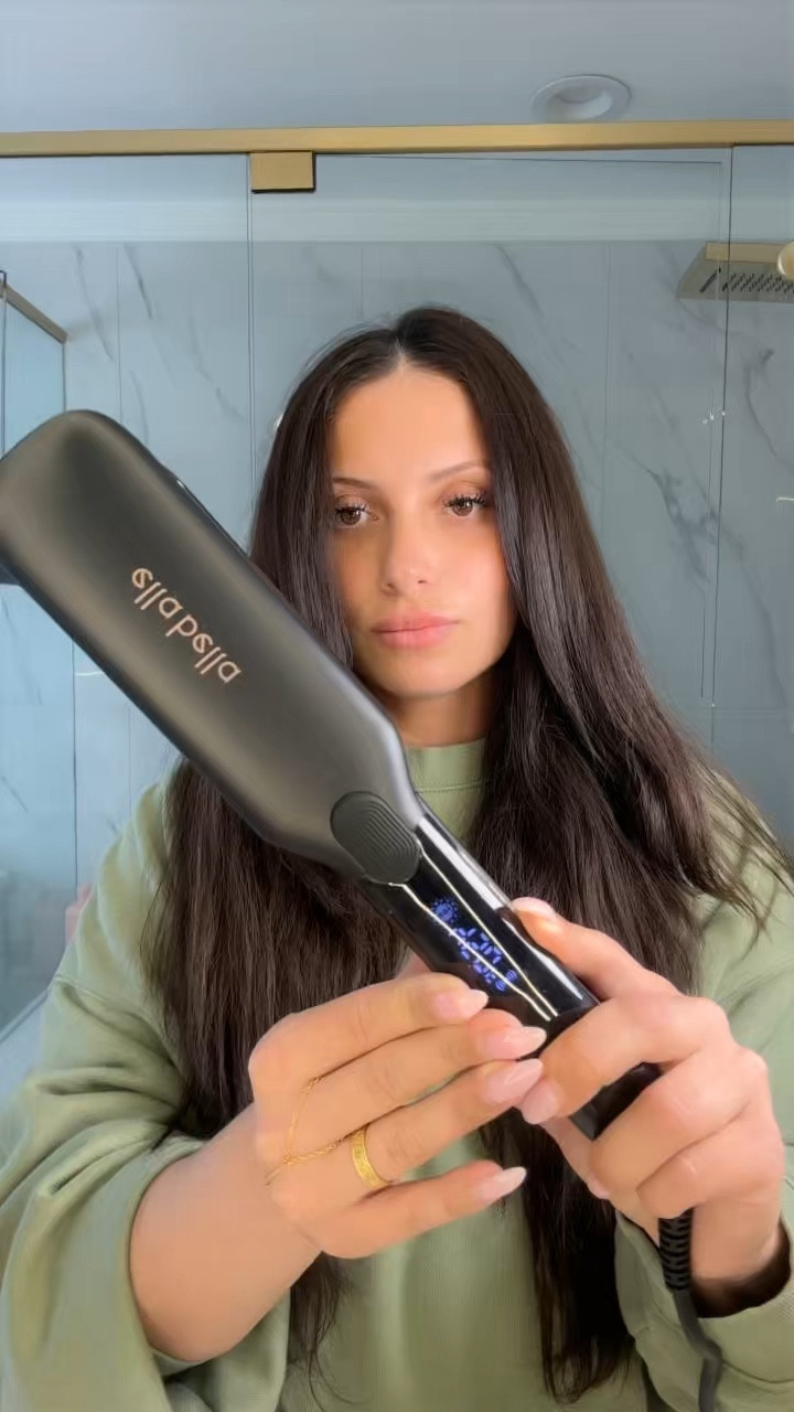 Shiny & smooth hair with just one pass each section! 

#LTKgrwm #LTKBeauty #LTKselfcare
