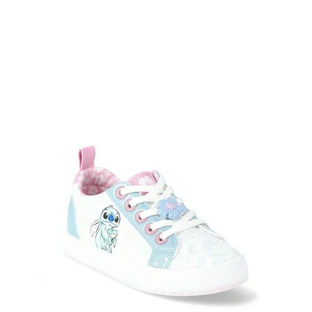 Disney Stitch Toddler Girls Slip-On Court Sneakers | Walmart (US)