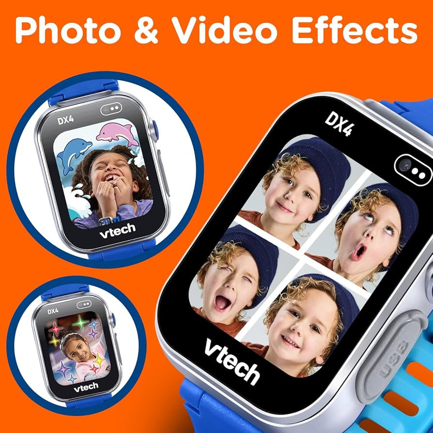VTech KidiZoom Smartwatch DX4, Blue | Amazon (US)