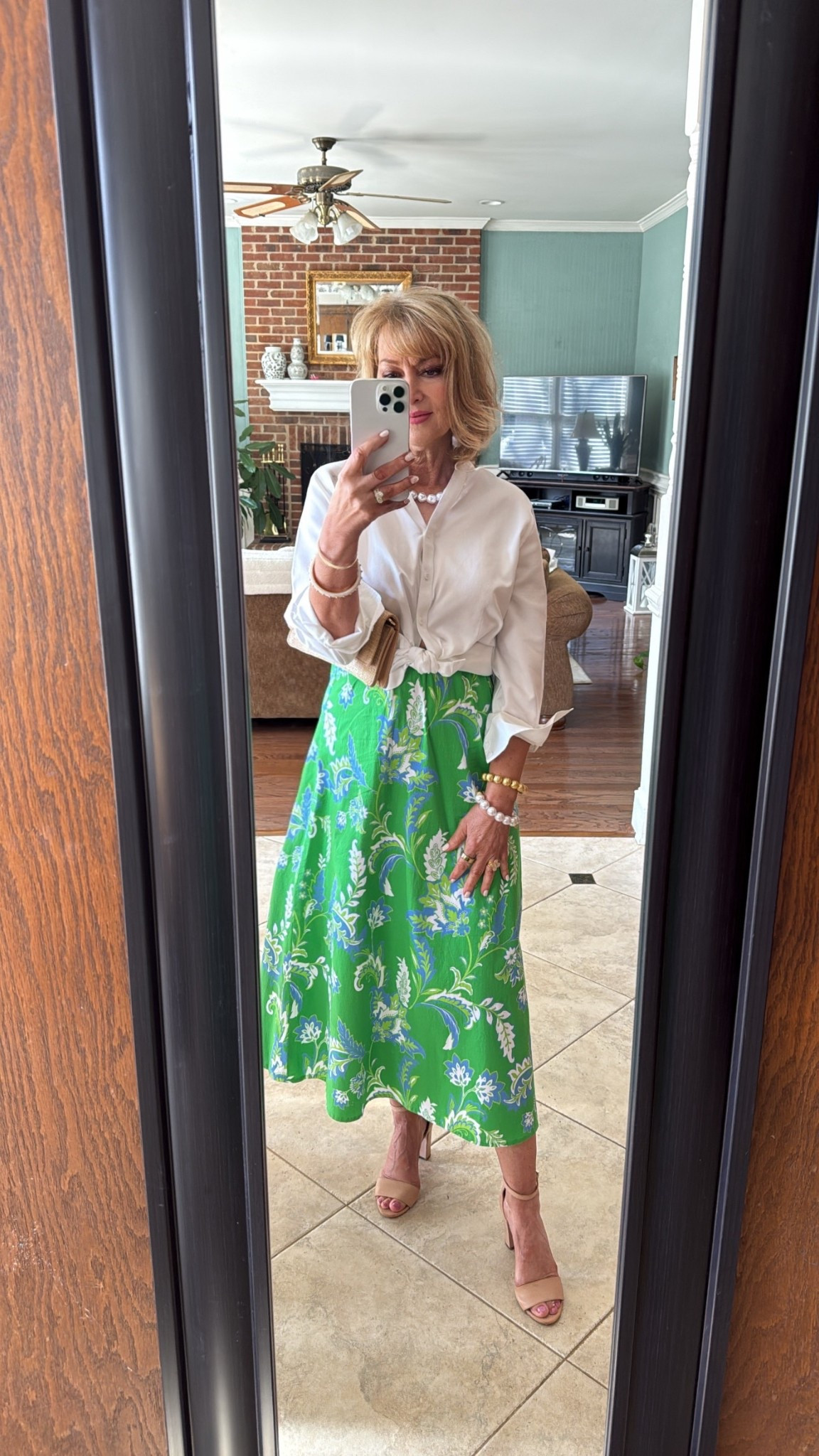 Easter outfit, spring outfit, skirt and blouse 


#LTKOver40 #LTKSeasonal