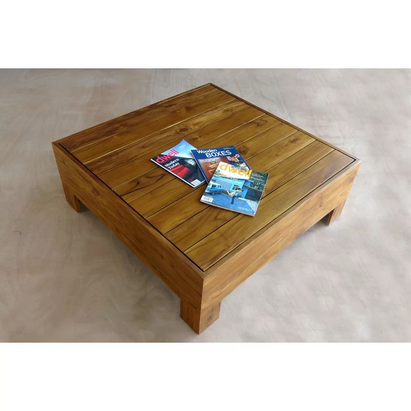 Tola Teak Solid Wood Coffee Table | Wayfair North America