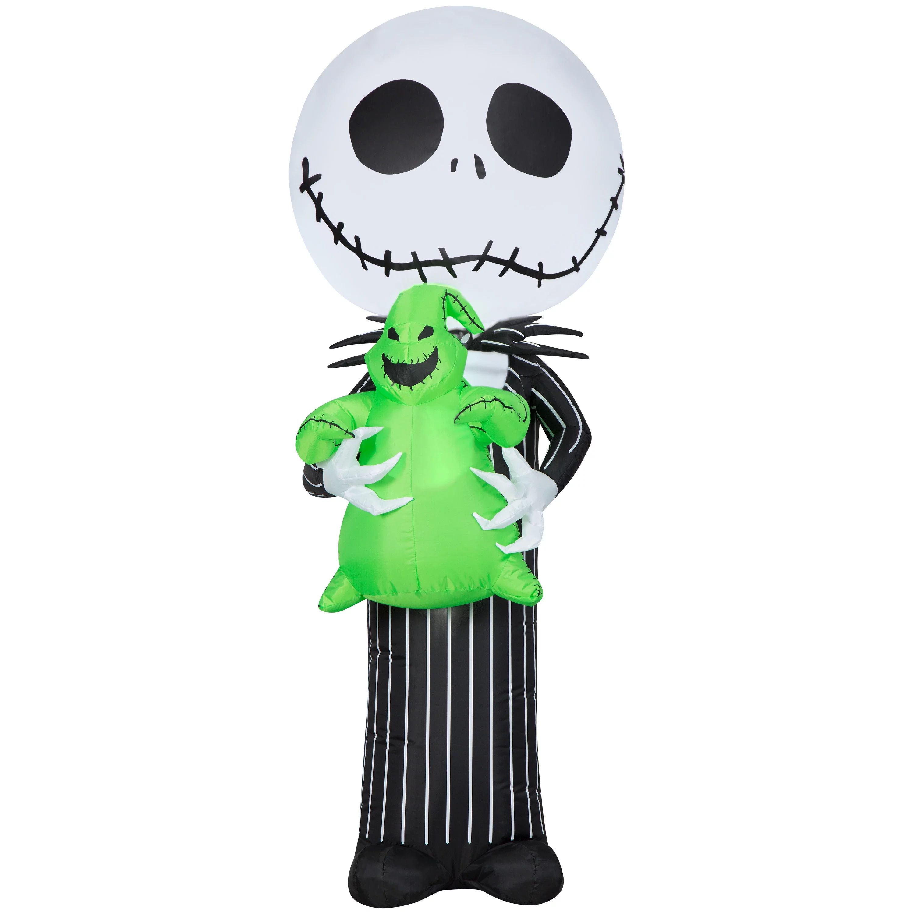 59 Inch Disney Jack Skellington Hugging Oogie Boogie for Halloween by Airblown Inflatables | Walmart (US)
