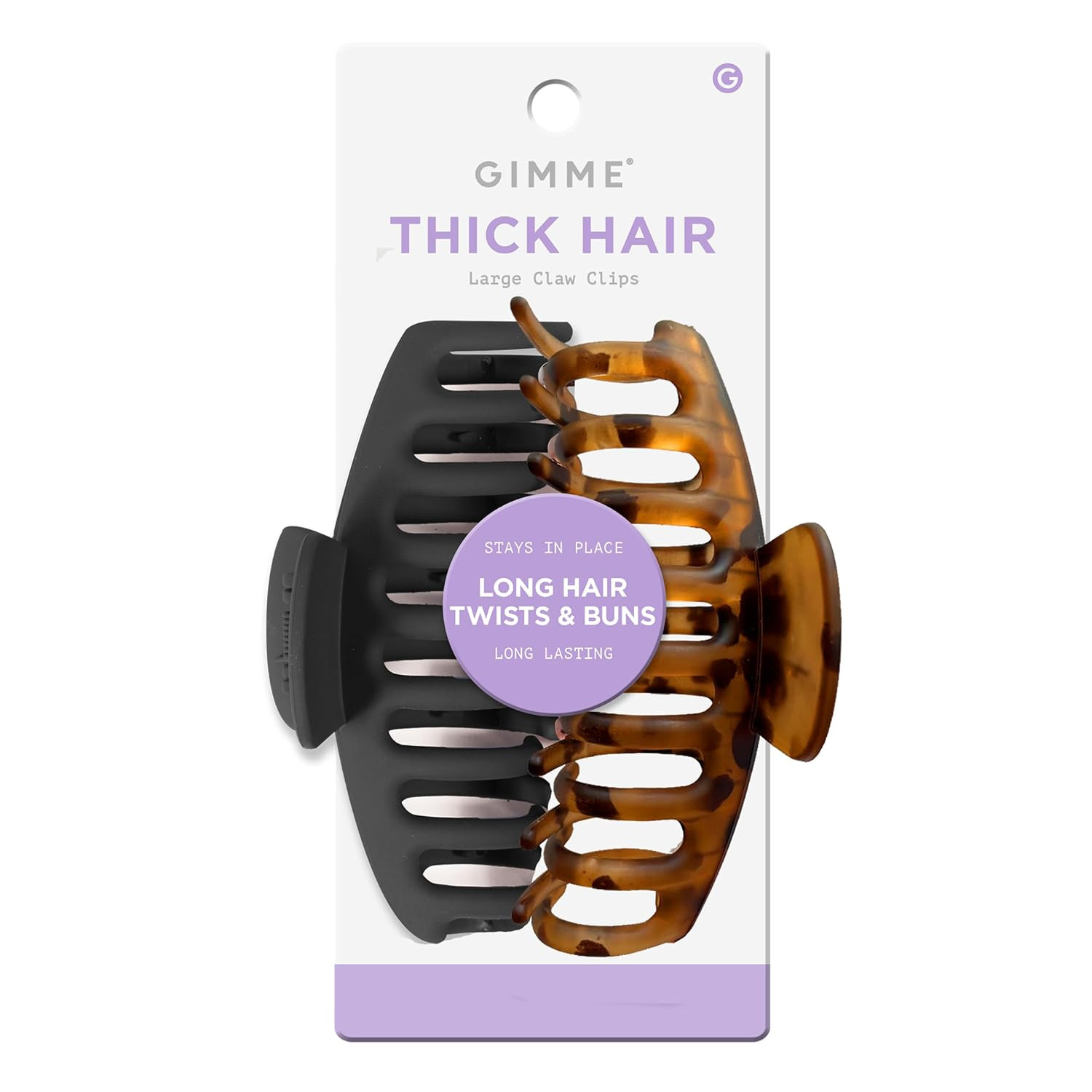 Gimme Beauty Thick Hair Claw Clips - Durable, No-Slip Design for Curly & Textured Hair - Made fro... | Amazon (US)