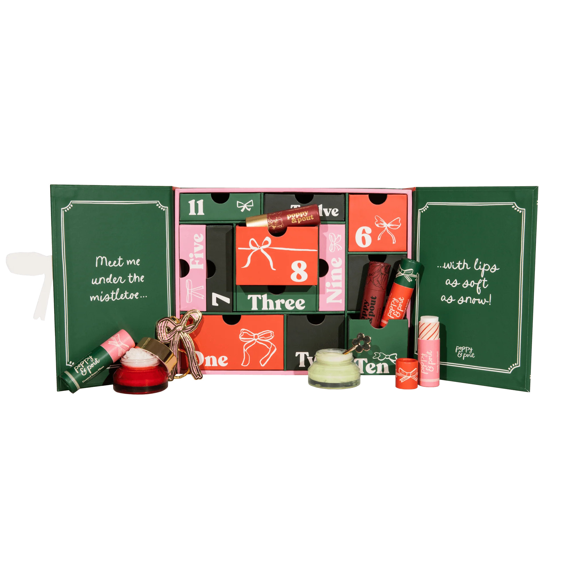 Limited Edition, Gift Set, Holiday, Advent Calendar | Poppy & Pout