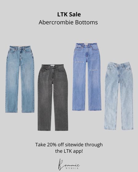 Abercrombie sale 20% off sitewide through the LTK app! Midsize fashion - curvy outfits - Abercrombie denim - curve love jeans

#LTKstyletip #LTKmidsize #LTKSale