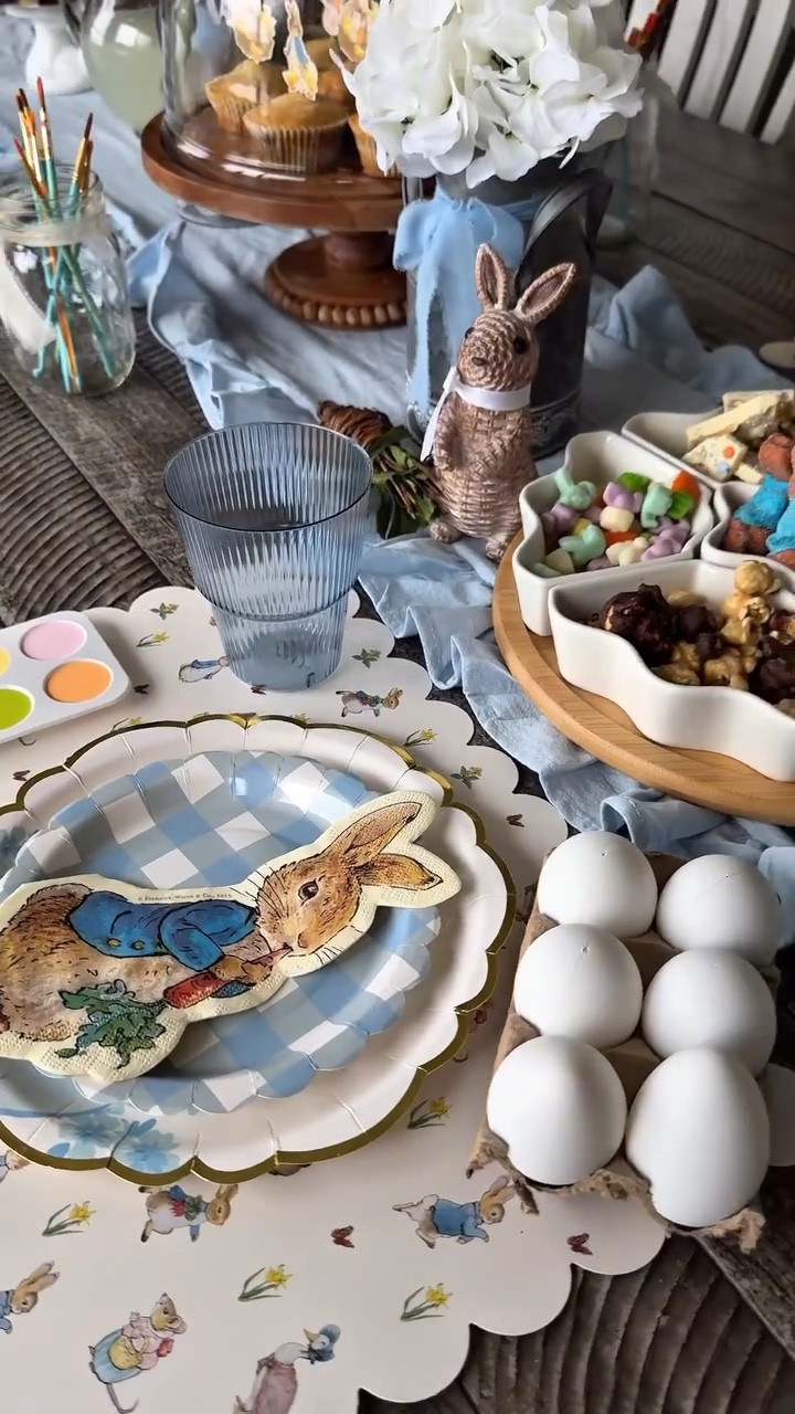 The perfect cure for a rainy gloomy Tuesday…egg decorating 🐰✨ #easter #spring #easteregg #easterbunny #peterrabbit

#LTKHome #LTKmomlife #LTKSeasonal
