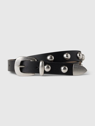 Vegan Leather Studded Belt | Gap (US)