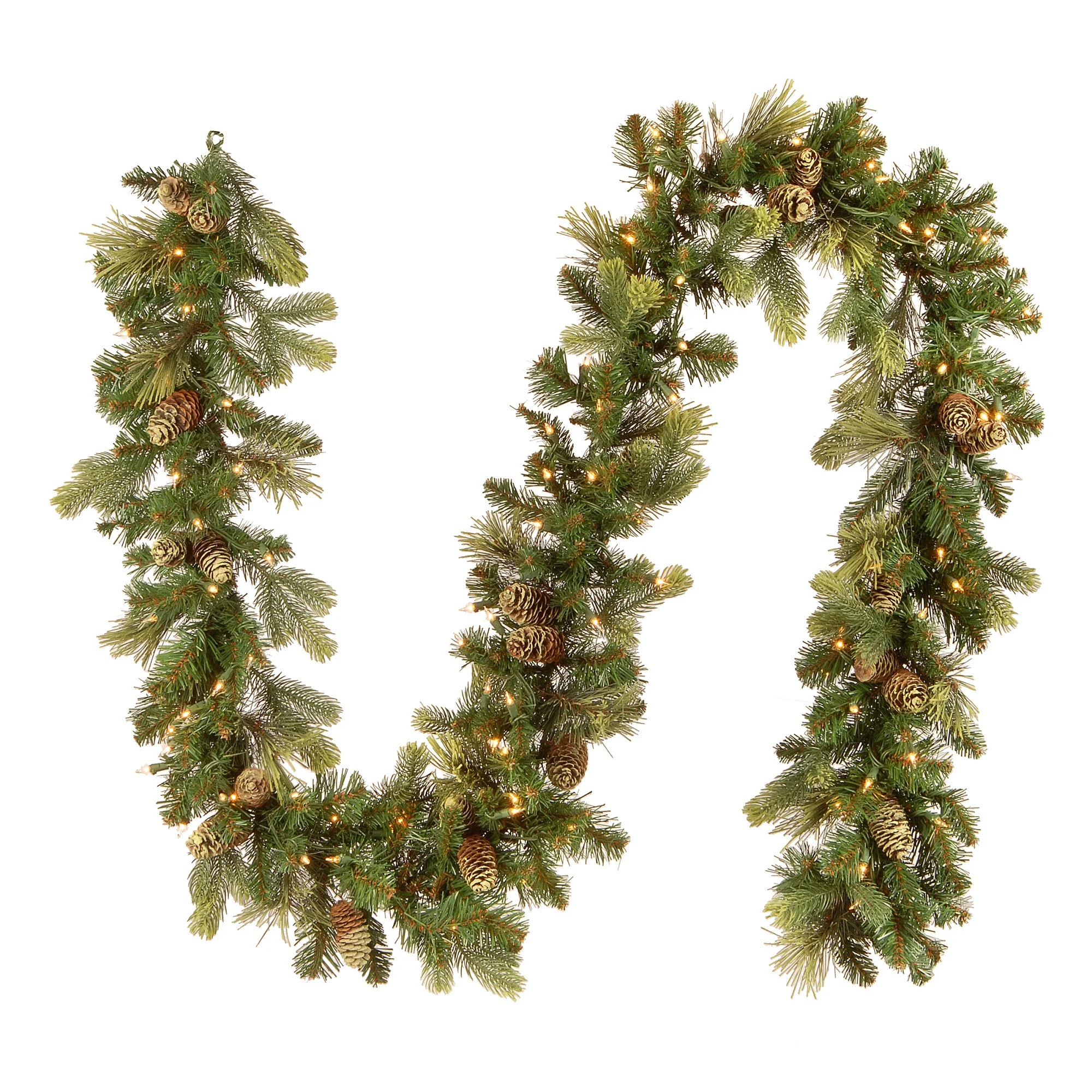 National Tree Company Pine Prelit Garland, 10.0" (Green) - Walmart.com | Walmart (US)