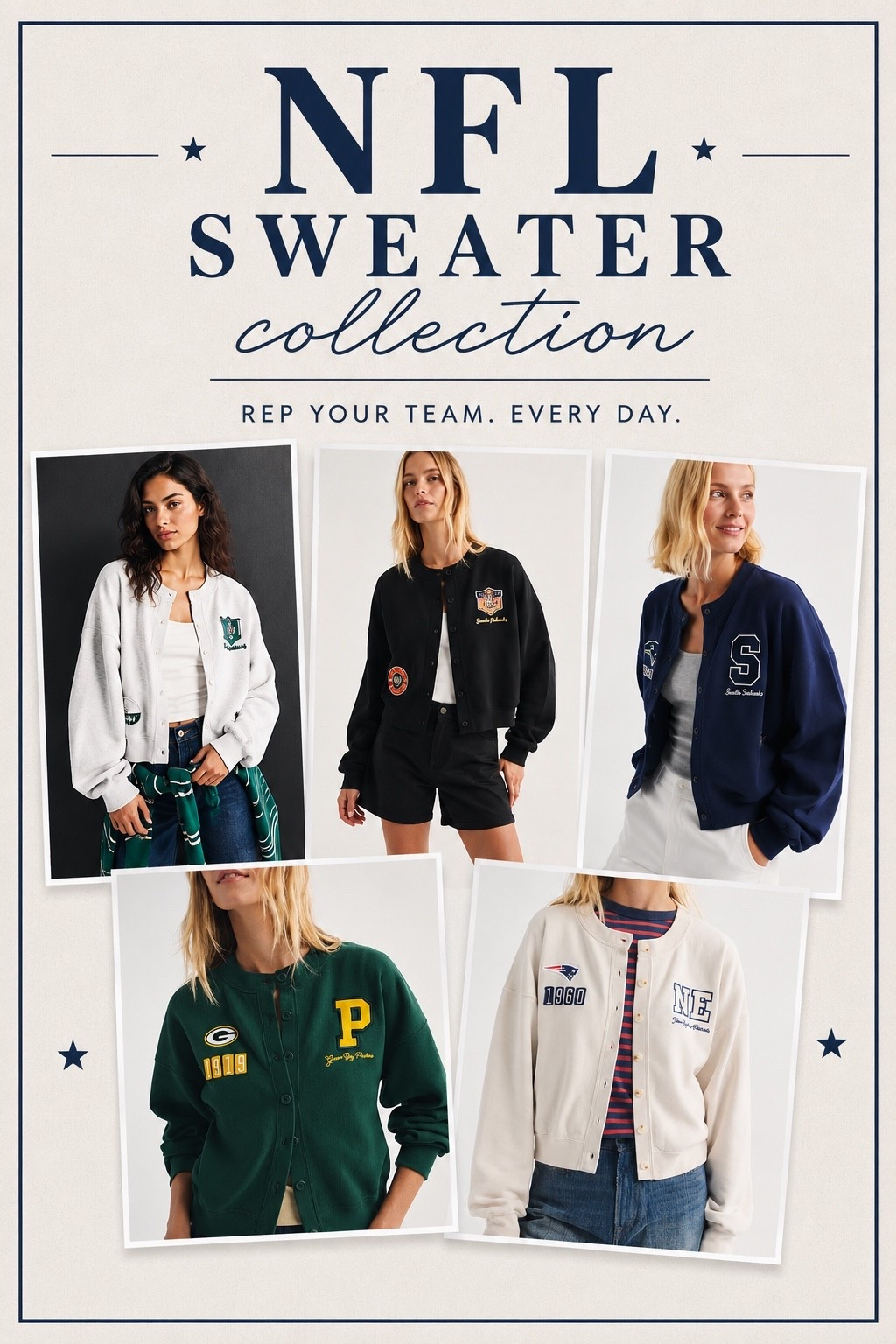 SUPPORT YOUR TEAM. LOOK CUTE DOING IT. 🫶🏼☺️ @abercrombie
