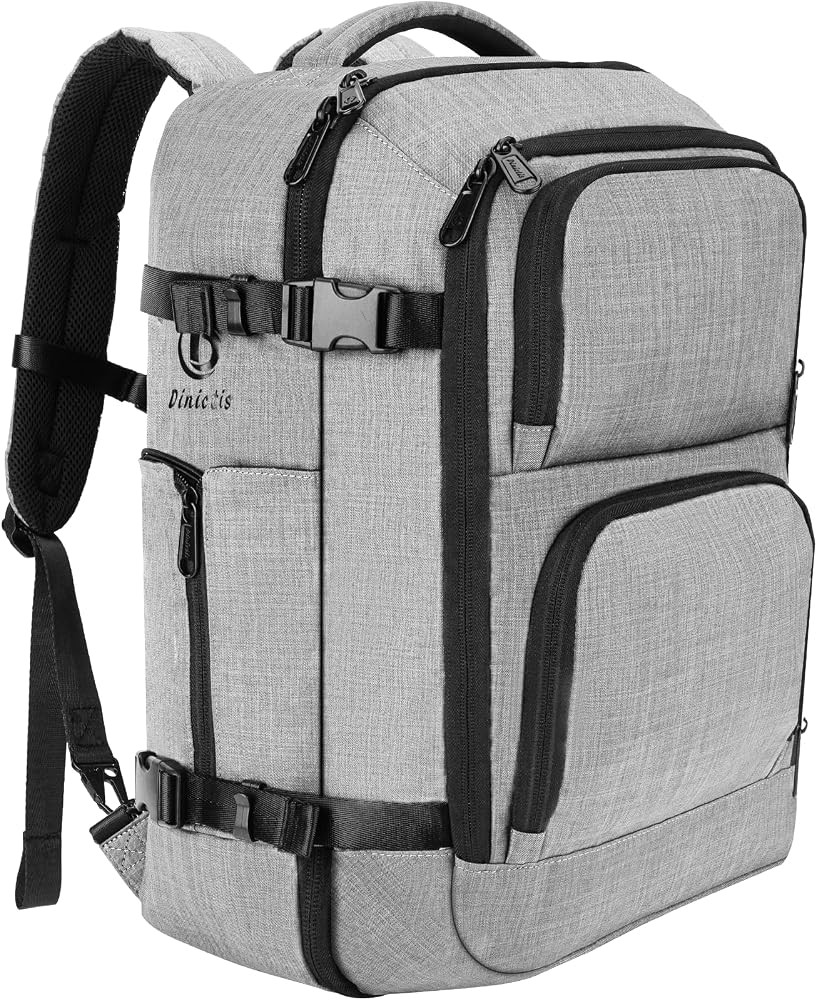 Dinictis 40L Travel Backpack for Men Women, Carry on Flight Approved Backpack for 17 Inch Laptop,... | Amazon (US)