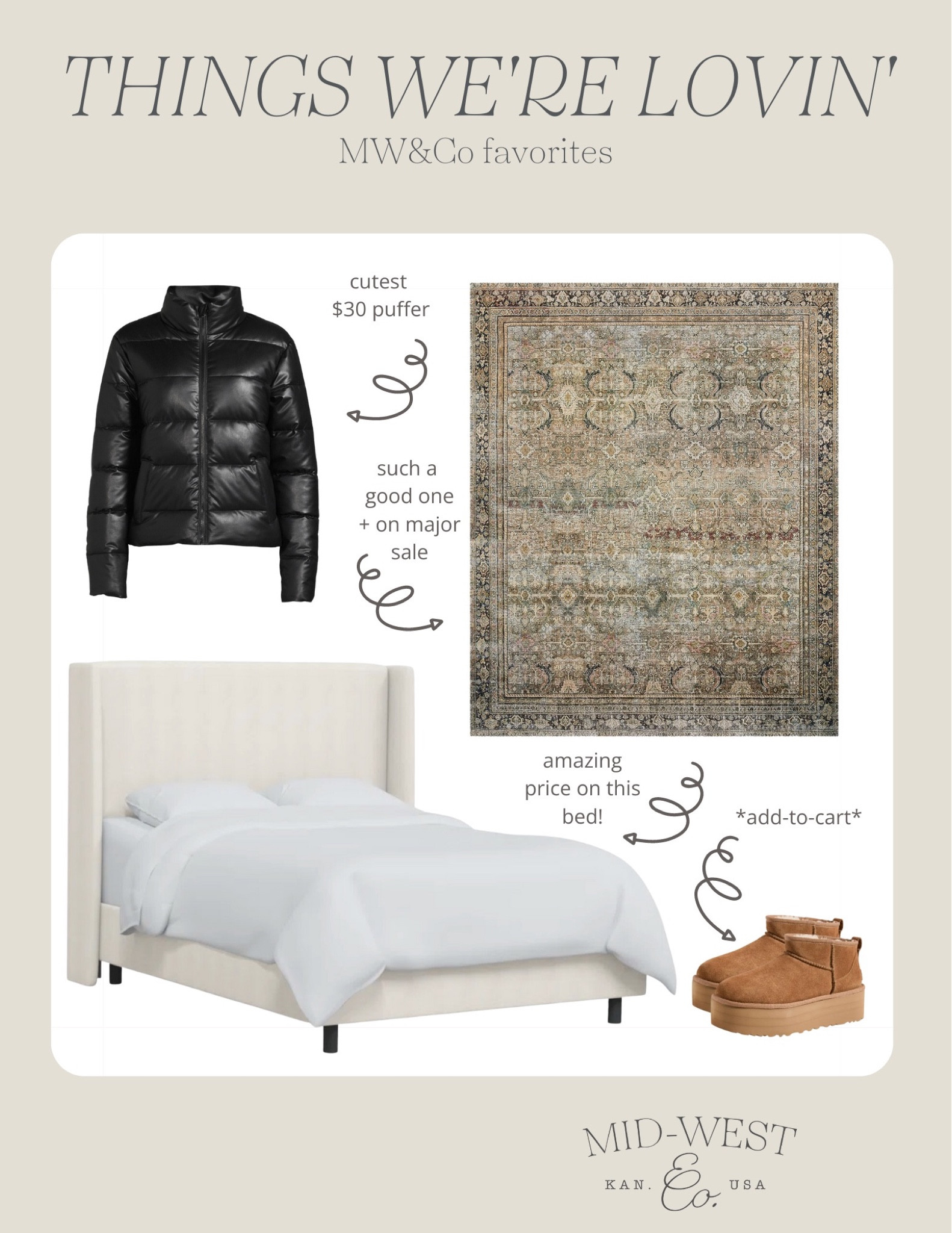 Walmart fashion, puffer jacket, Upholstery bed, ugg platform boots, Loloi rug, Amazon finds

#LTKsalealert #LTKhome #LTKunder50