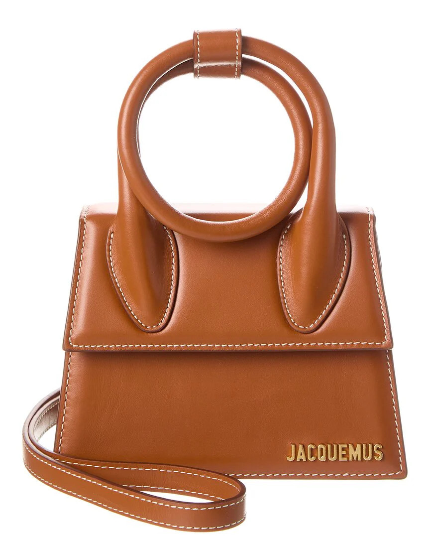 Jacquemus Le Chiquito Noeud Leather Shoulder Bag | Shop Simon