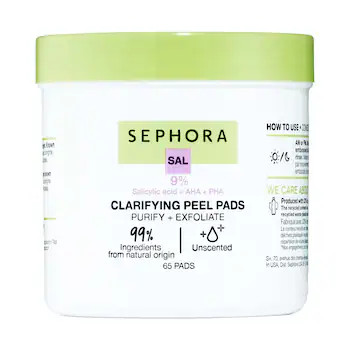 Clarifying Peel Pads Purify + Exfoliate - SEPHORA COLLECTION | Sephora | Sephora (US)