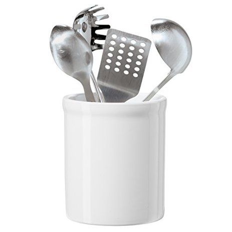 OGGI White Ceramic Utensil Holder | Walmart (US)