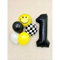 One Happy Dude Balloon Bundle~One Cool Dude~One First Birthday~Smiley Balloon~One Groovy Dude~First Birthday Party Decor | Etsy (US)