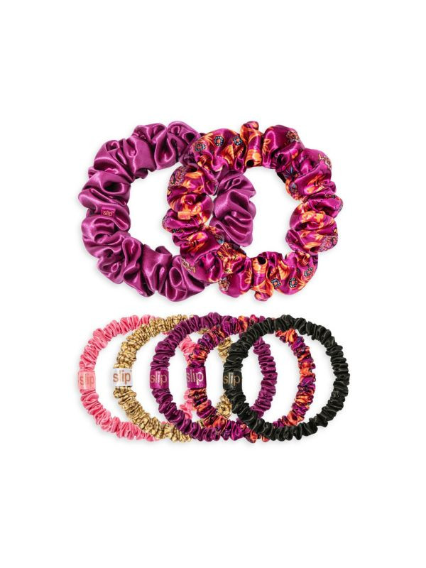 slip 7-Piece Silk Scrunchie Set on SALE | Saks OFF 5TH | Saks Fifth Avenue OFF 5TH