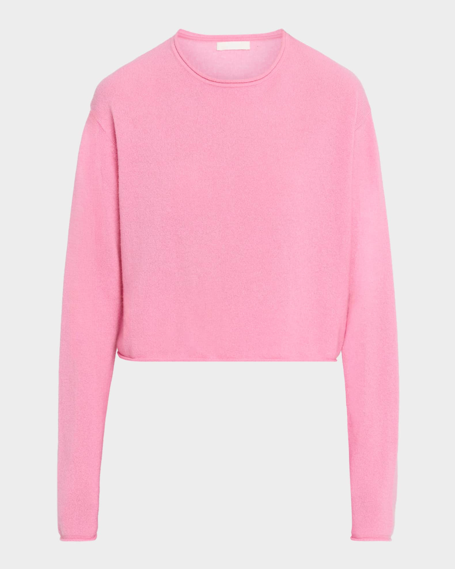 Lance Cropped Cashmere Pullover | Neiman Marcus