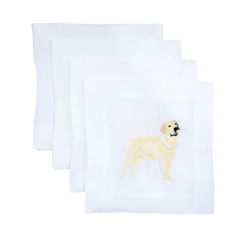 Labrador Retriever Cocktail Napkins | Over The Moon