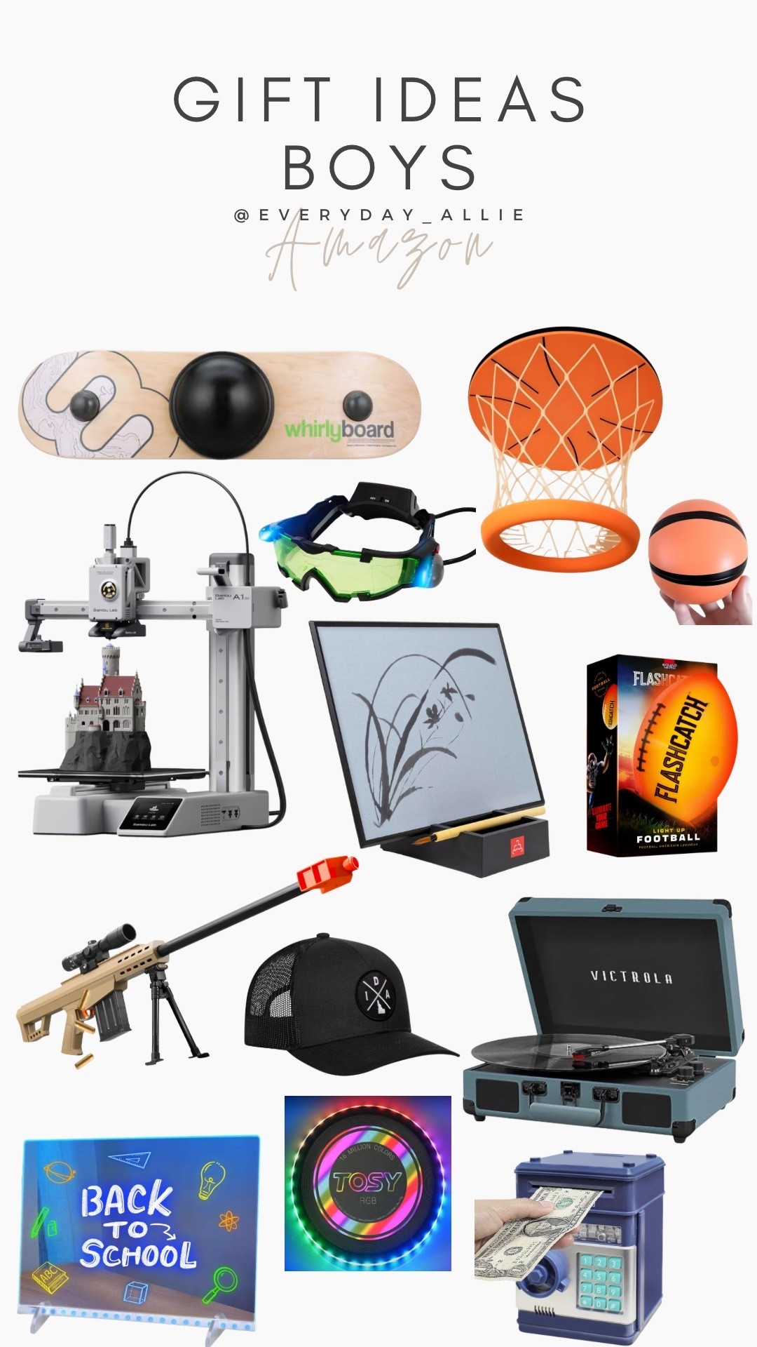 Gift ideas for boys. 

#giftguide #boysgiftguide #boysgifts #giftideaboys

#LTKGiftGuide #LTKKids #LTKHoliday