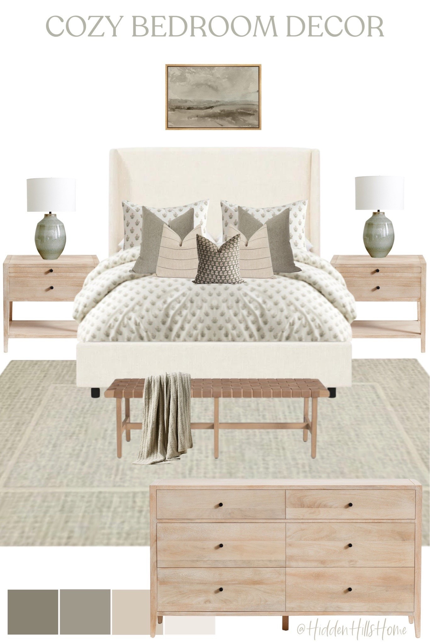 Cozy bedroom decor ideas, bedroom inspiration, home decor, Tilly bed, bedroom design, nightstands, bedroom rug #bedroom


#LTKSaleAlert #LTKHome