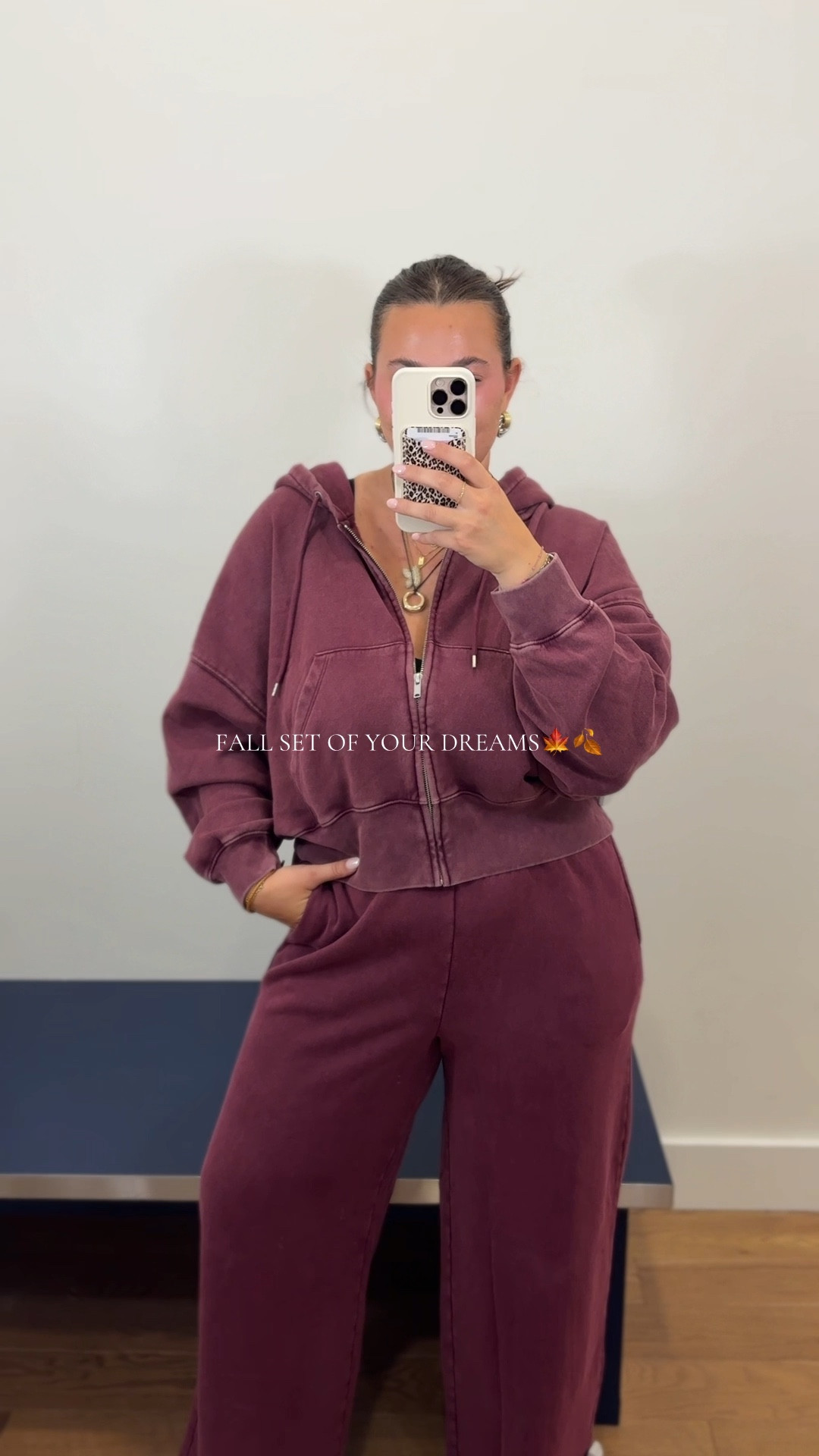 They sold out of the pants, but they will restock! 
Large in top
Large in bottom 


#LTKMidsize #LTKBeauty #LTKStyleTip
