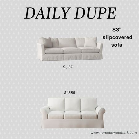 The slipcovered sofa has been popular for decades and never goes out of style.  

83” slipcovered sofa.  Pottery Barn slipcovered sofa.  White sofa.  Wayfair slipcovered sofa.  

#LTKhome #LTKstyletip #LTKfamily