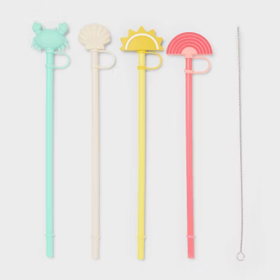 Straw, Figural Covers and Icons - Sun Squad™ | Target