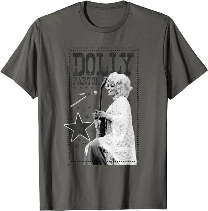 Dolly Parton Country Music Legend T-Shirt | Amazon (US)