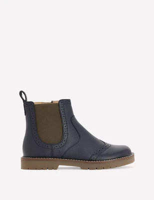 Boden Boys Chelsea Boots in Blue | Size 38 | Boden (US)