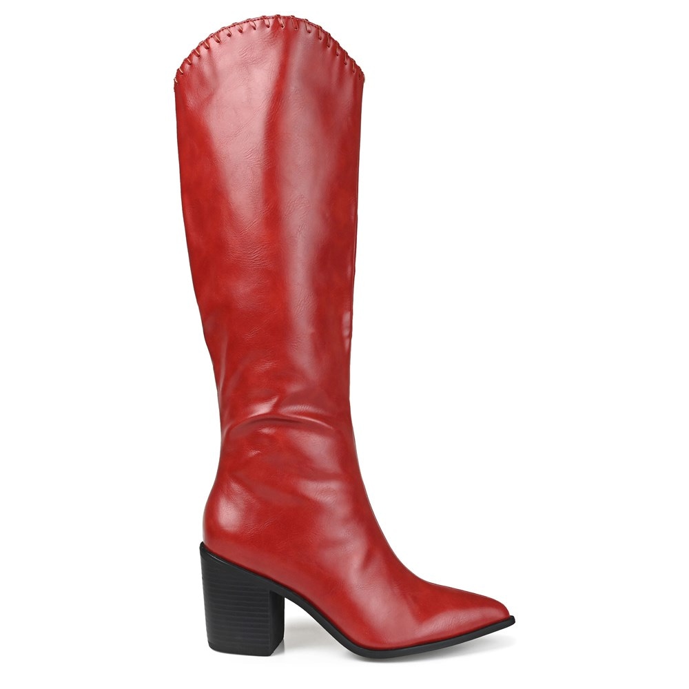 Women's Daria X-Wide Calf Wide Block Heel Tall Boot | Famous Footwear