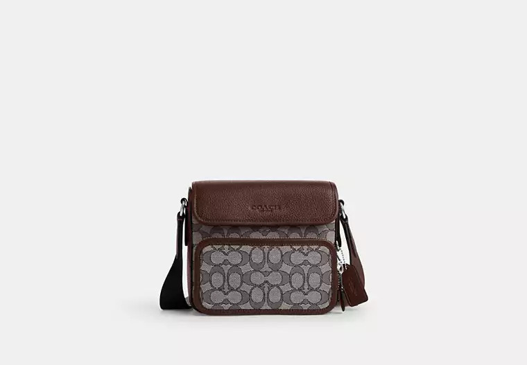 Sullivan Flap Crossbody Bag In Signature Jacquard | Coach Outlet US