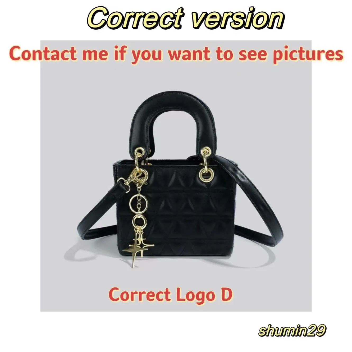 Designer Bag fashion Handbag Shoulder Bag Tote Luxury brand Correct version see picture Contact m... | DHGate