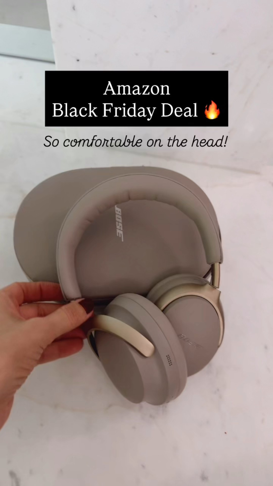Black Friday deal 
Bose Ultra light
They are my favorite headsets for the last 2 years!
@amazon, #ad, #founditonamazon, #WinterFavorites2025




#LTKTravel #LTKCyberWeek #LTKU