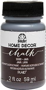 FolkArt 36309 Home Decor Chalk Furniture & Craft Paint in Assorted Colors, 2 ounce, Java | Amazon (US)
